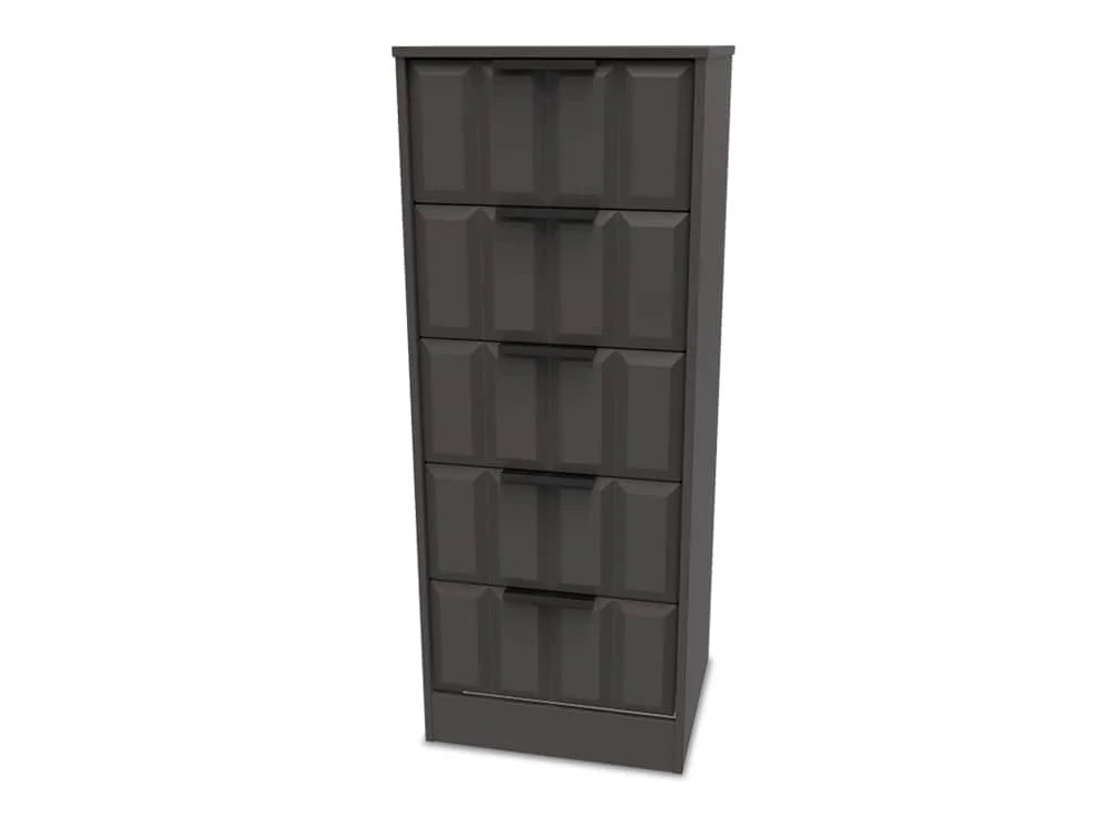 Welcome New York 5 Drawer Tall Narrow Chest of Drawers (Assembled)