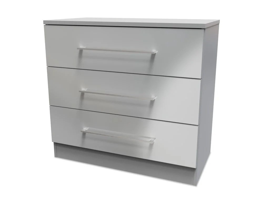 Welcome Worcester 3 Drawer Chest of Drawers (Assembled)