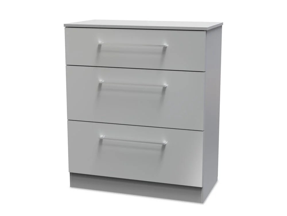 Welcome Worcester 3 Drawer Deep Chest of Drawers (Assembled)