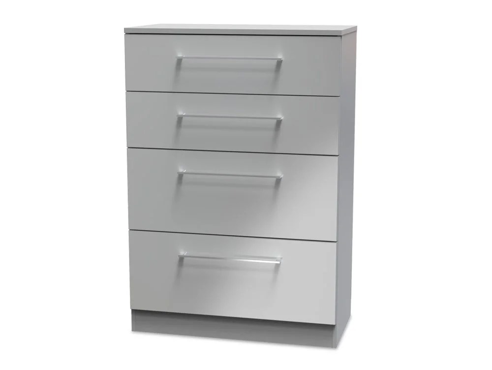Welcome Worcester 4 Drawer Deep Chest of Drawers (Assembled)