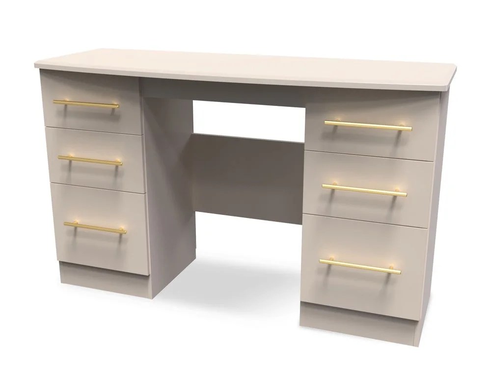 Welcome Haworth Double Pedestal Dressing Table (Assembled)
