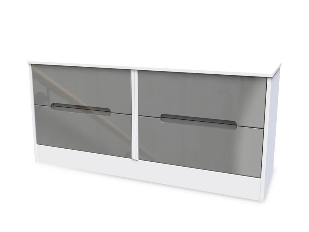 Welcome Monaco Gloss 4 Drawer Bed Box (Assembled)