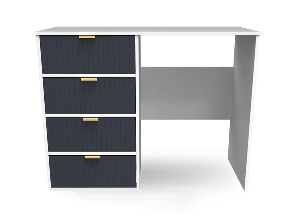Welcome Linear Single Pedestal Dressing Table (Assembled)