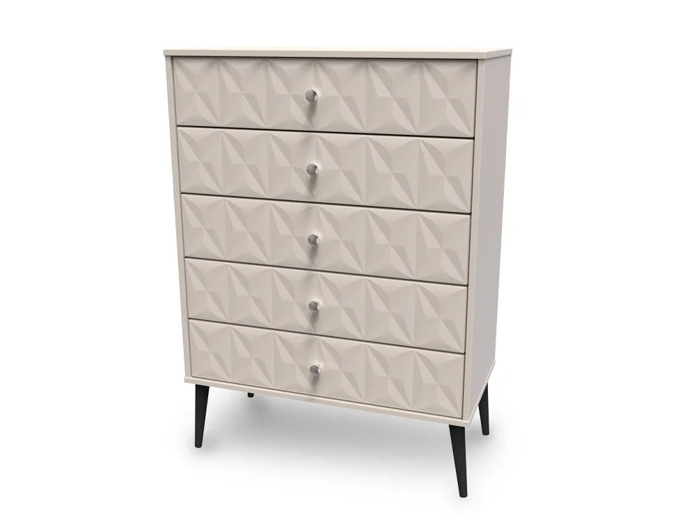 Welcome Pixel 5 Drawer Chest of Drawers (Assembled)