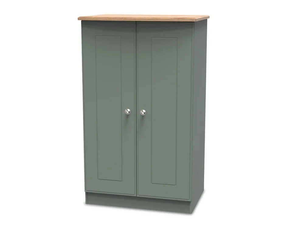 Welcome Victoria Childrens Small 2 Door Wardrobe (Assembled)