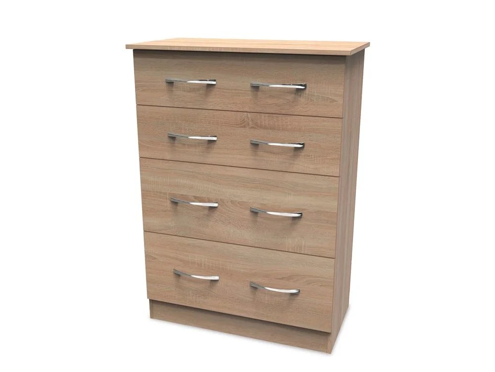 Welcome Avon 4 Drawer Deep Chest of Drawers (Assembled)