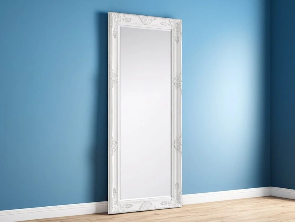 Julian Bowen Palais White Lean-To Mirror