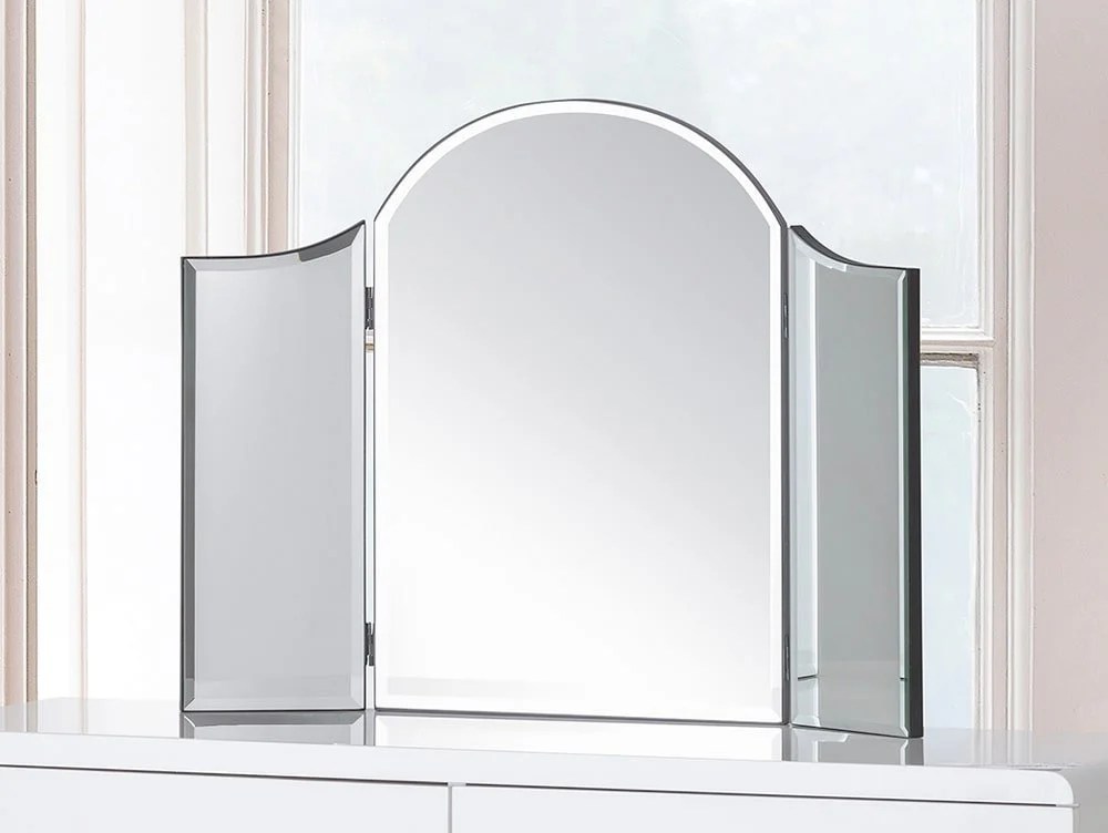 Julian Bowen Canto Glass Dressing Table Mirror