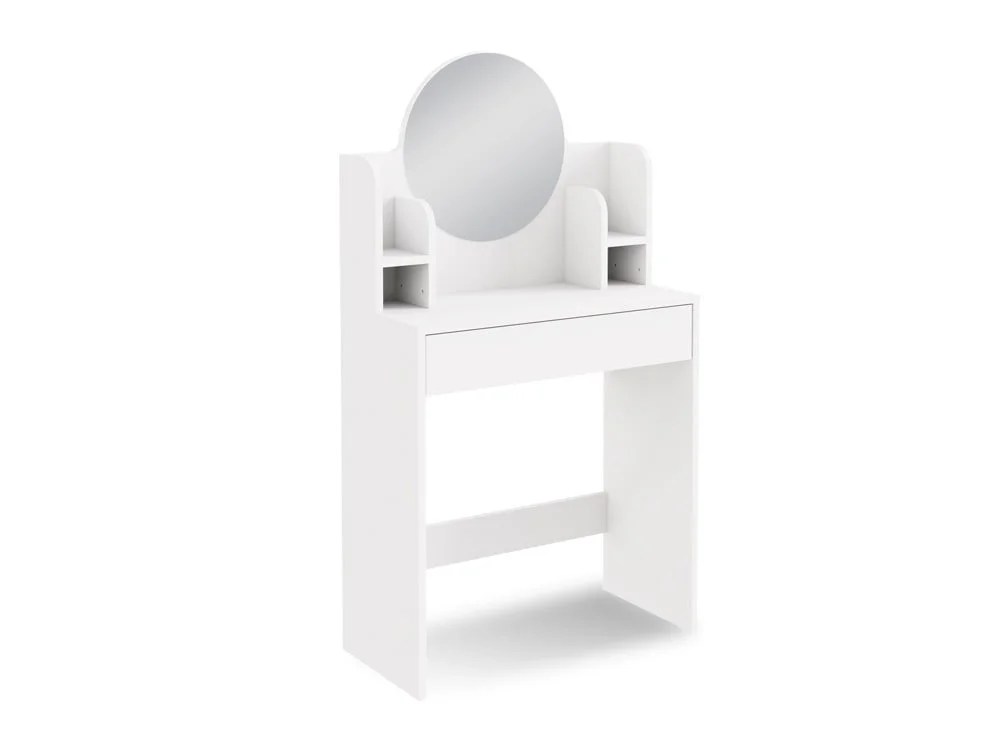 GFW Idis White 1 Drawer Dressing Table