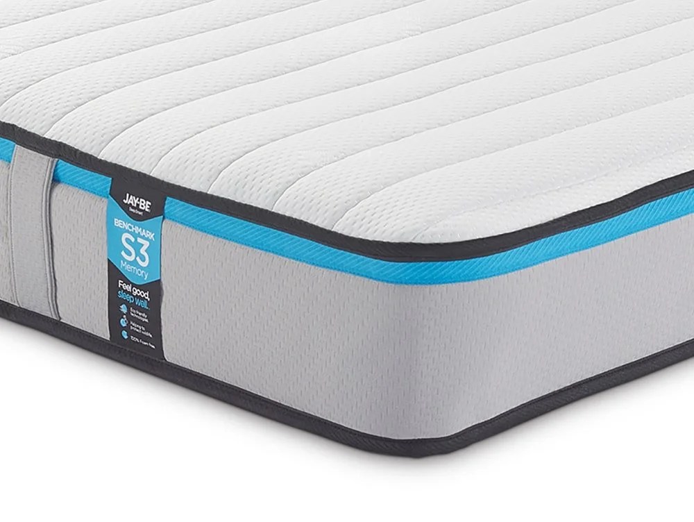 Jay-Be Benchmark S3 Memory Eco-Friendly Mattress in a Box
