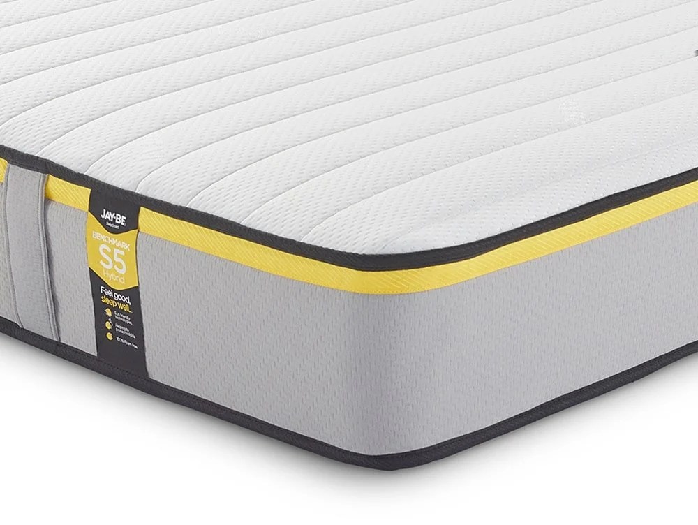 Jay-Be Benchmark S5 Hybrid Eco-Friendly Mattress in a Box