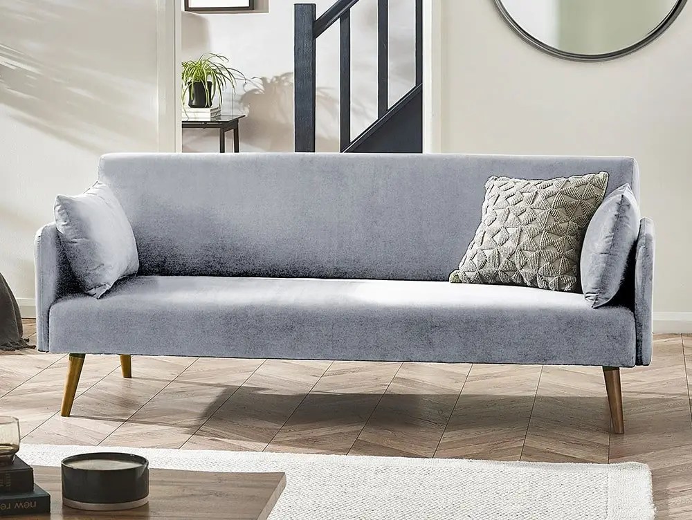 Julian Bowen Andi Grey Fabric Sofa Bed