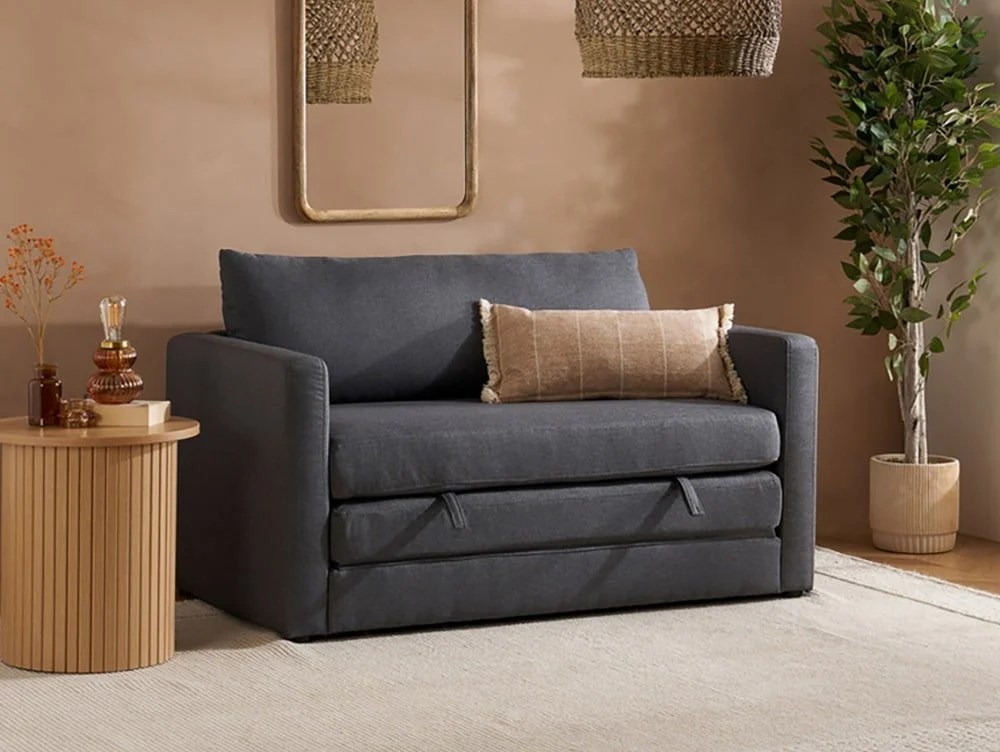 Birlea Eli Grey Fabric Sofa Bed
