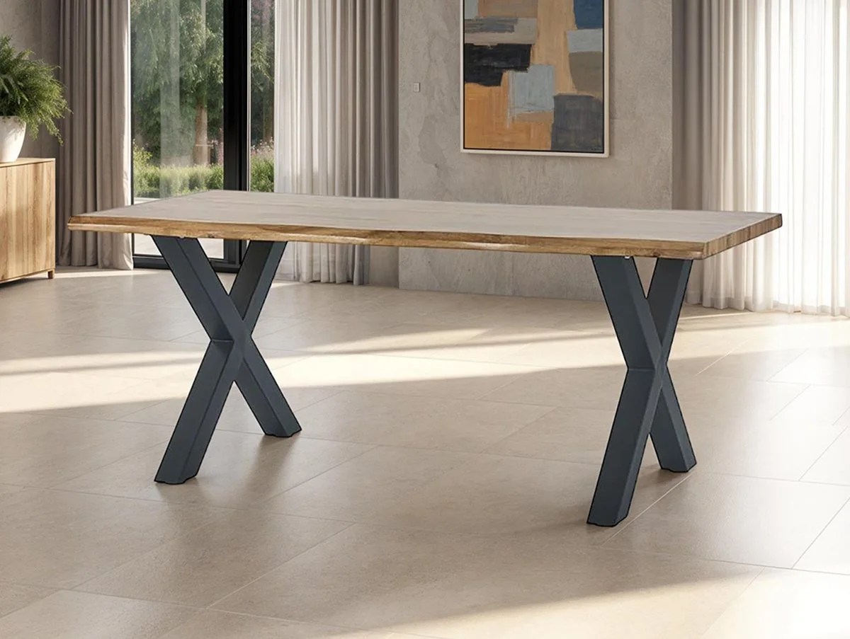 Julian Bowen Harvey 180cm Oak Dining Table