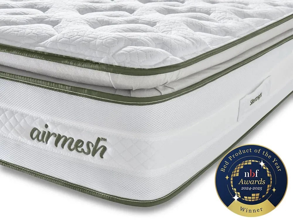 Silentnight Eco Comfort Airmesh Mirapocket 2000 Pillowtop Mattress