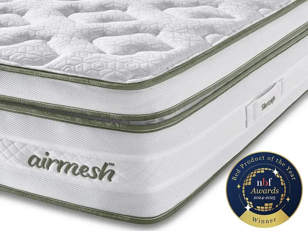 Silentnight Eco Comfort Airmesh Mirapocket 3000 Pillowtop Mattress