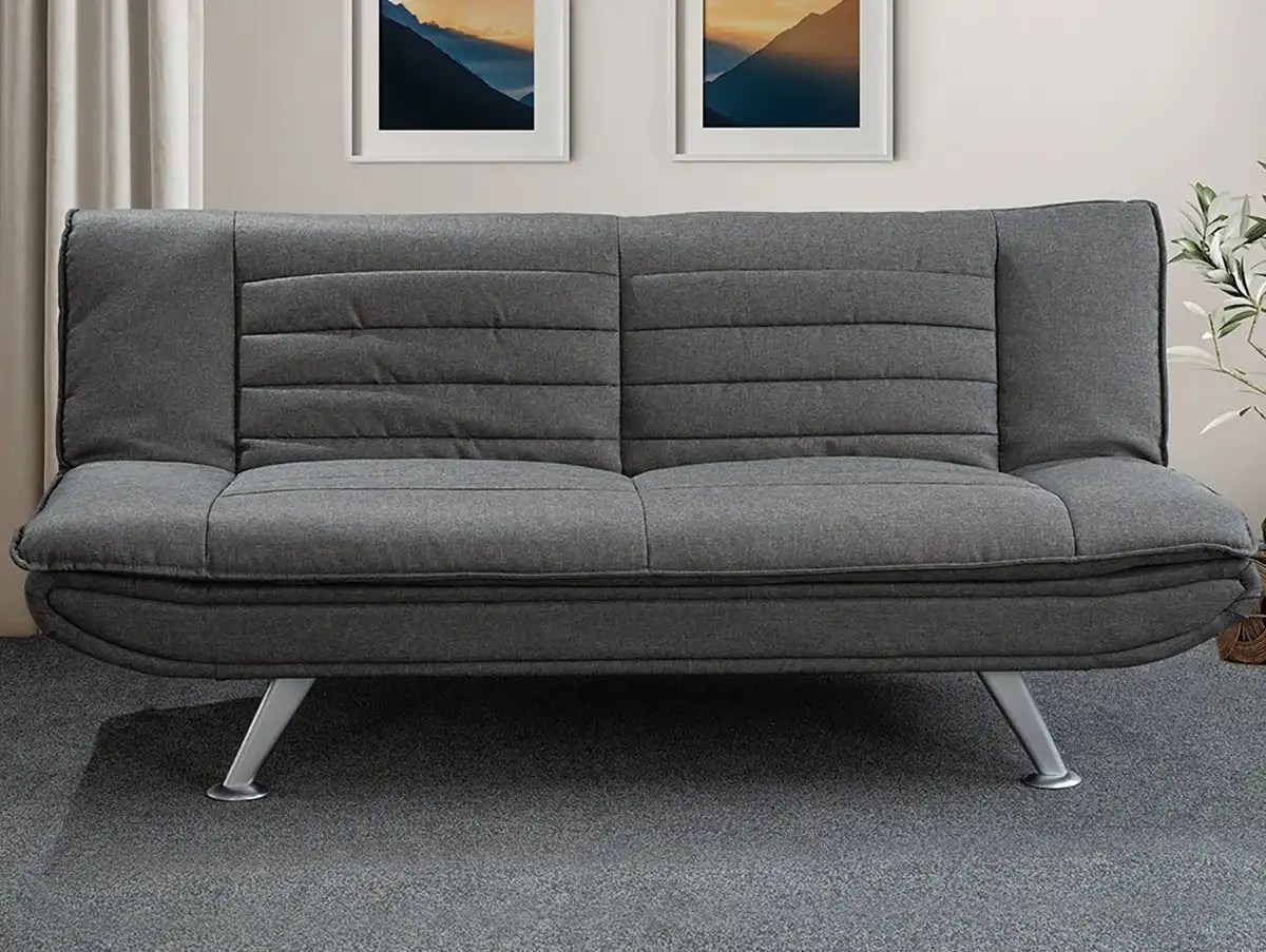 Sweet Dreams Texas Grey Fabric Sofa Bed
