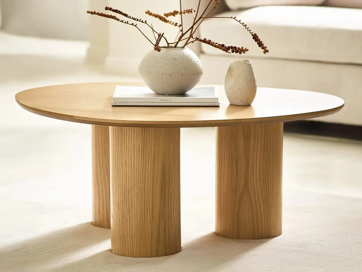 Julian Bowen Anya Light Oak Coffee Table
