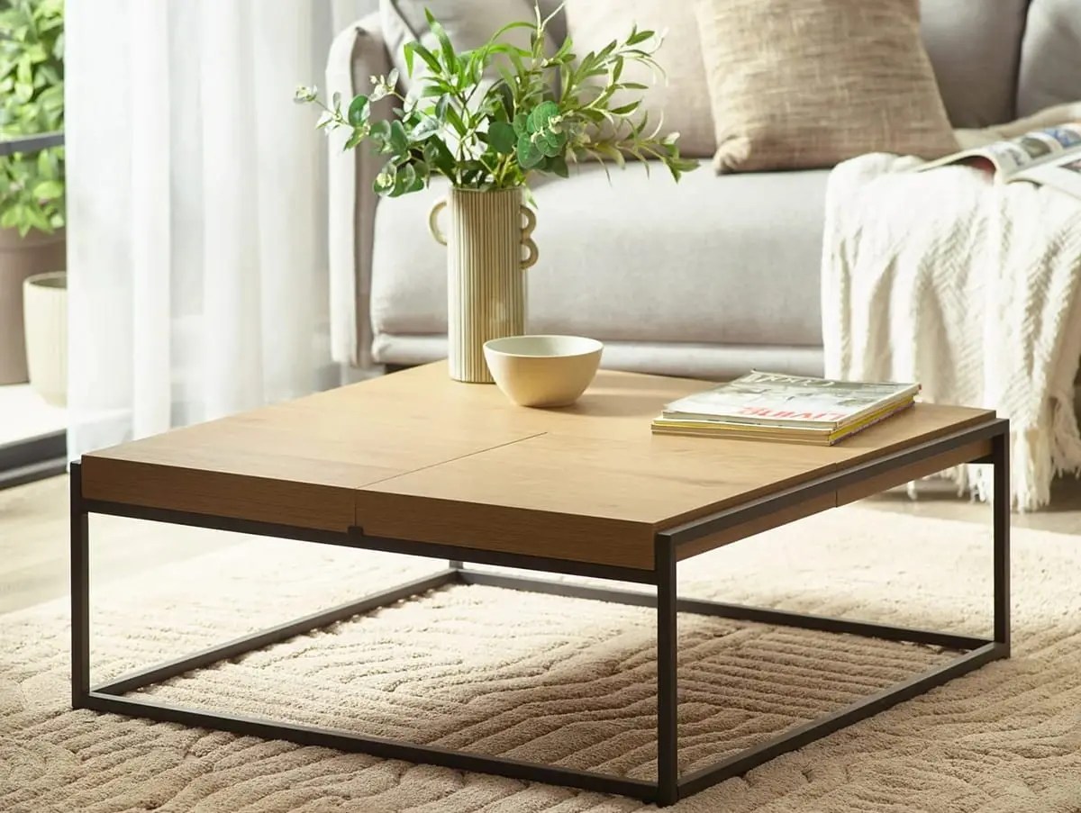 Julian Bowen Ezra Light Oak Wooden Coffee Table