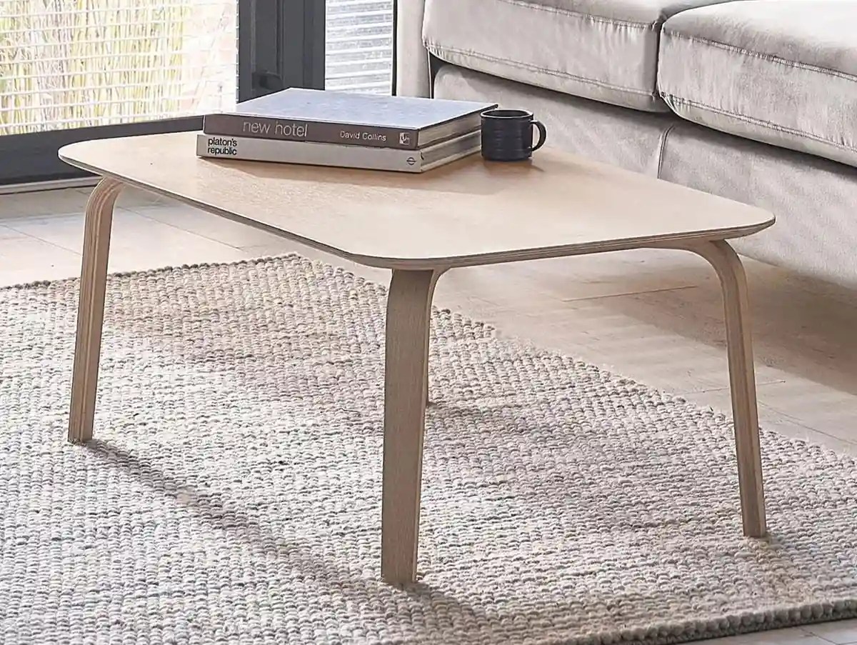 Julian Bowen Kaito Light Oak Wooden Coffee Table