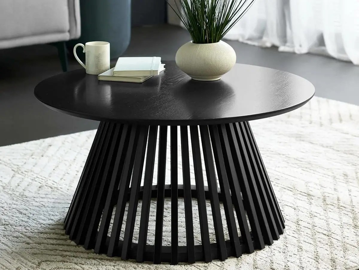 Julian Bowen Ollie Black Wooden Coffee Table