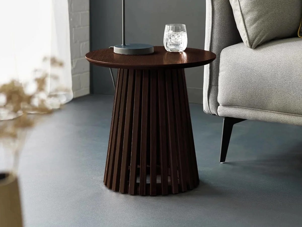 Julian Bowen Ollie Dark Oak Wooden Lamp Table