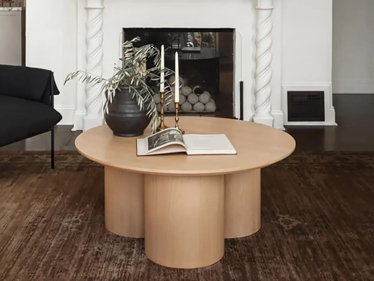 LPD Lane Blonde Wooden Coffee Table