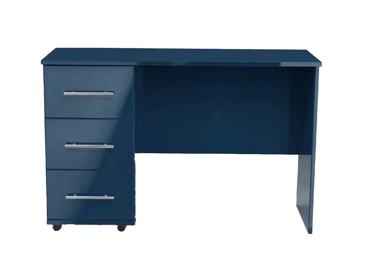 ASC Venice Gloss Single Pedestal Dressing Table (Assembled)