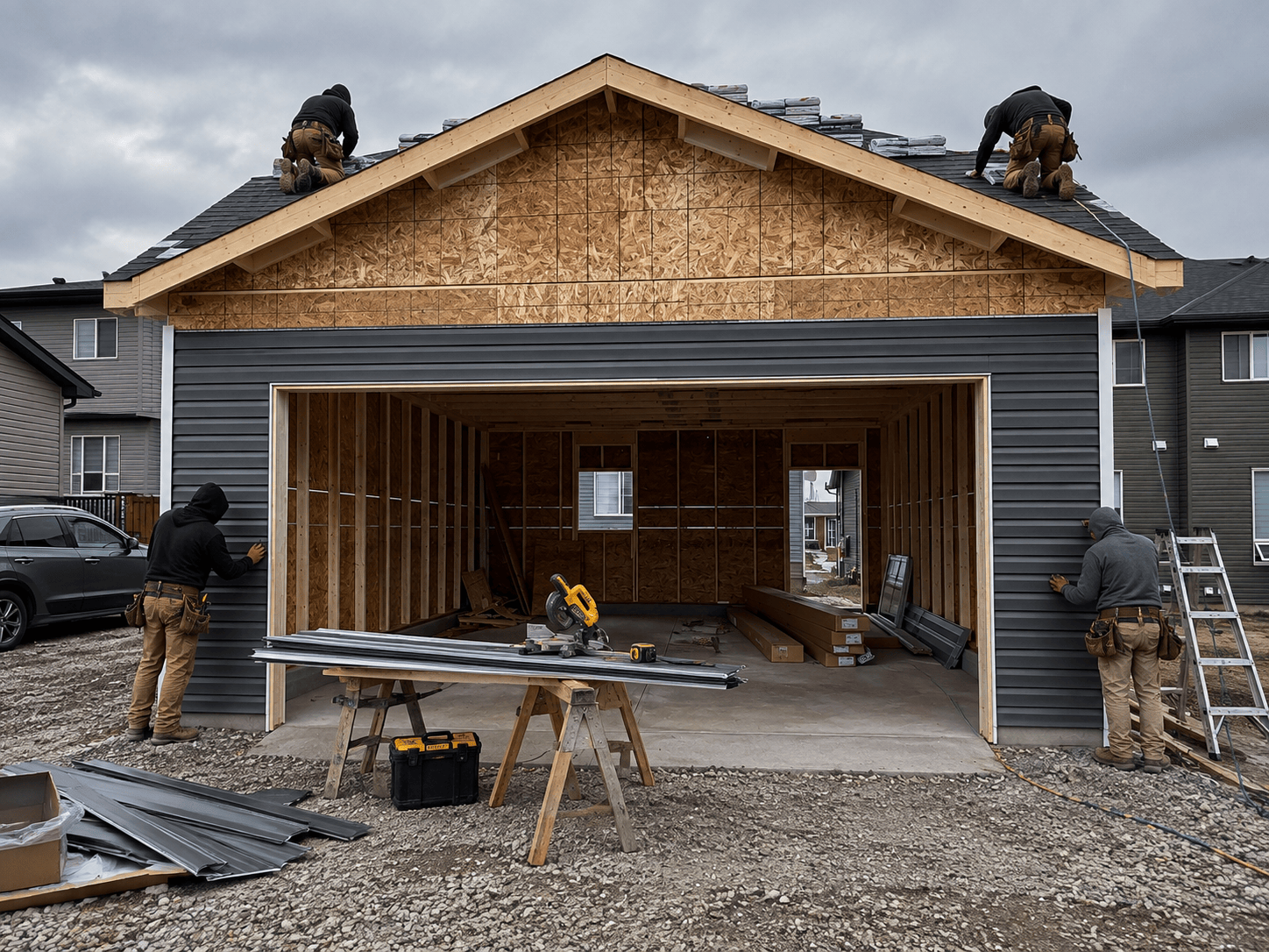 Garage Builder Calgary | Custom Garage Construction