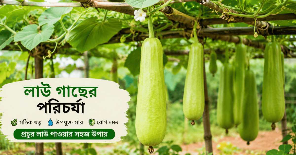 লাউ গাছের পরিচর্যা