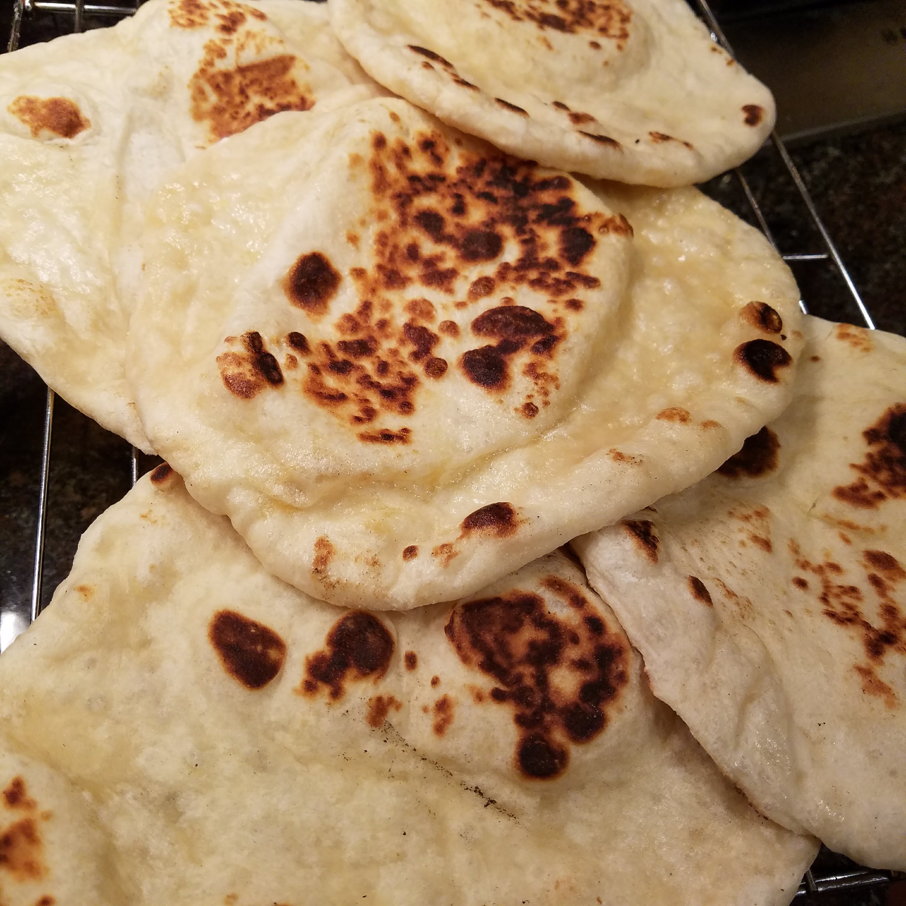 finished naan