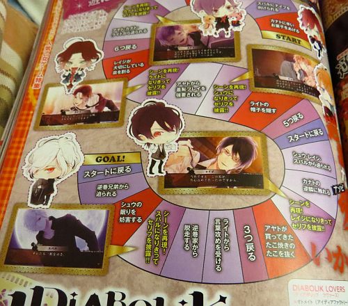 Diabolik Lovers dice game