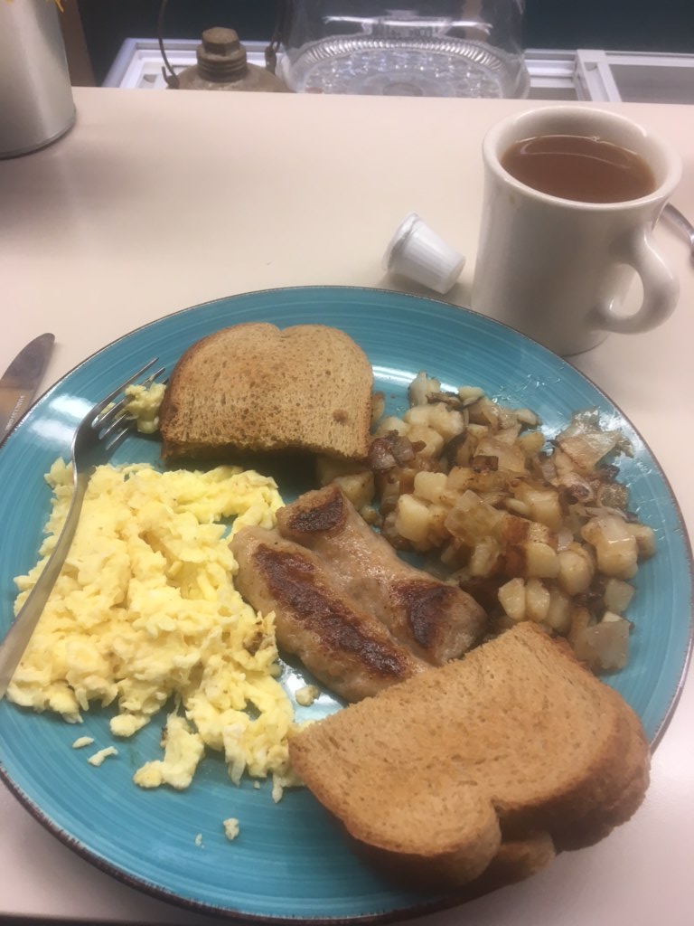 Scrambled Eggs w/Sausage