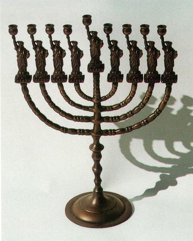 Menorah Gallery Breaking Matzo