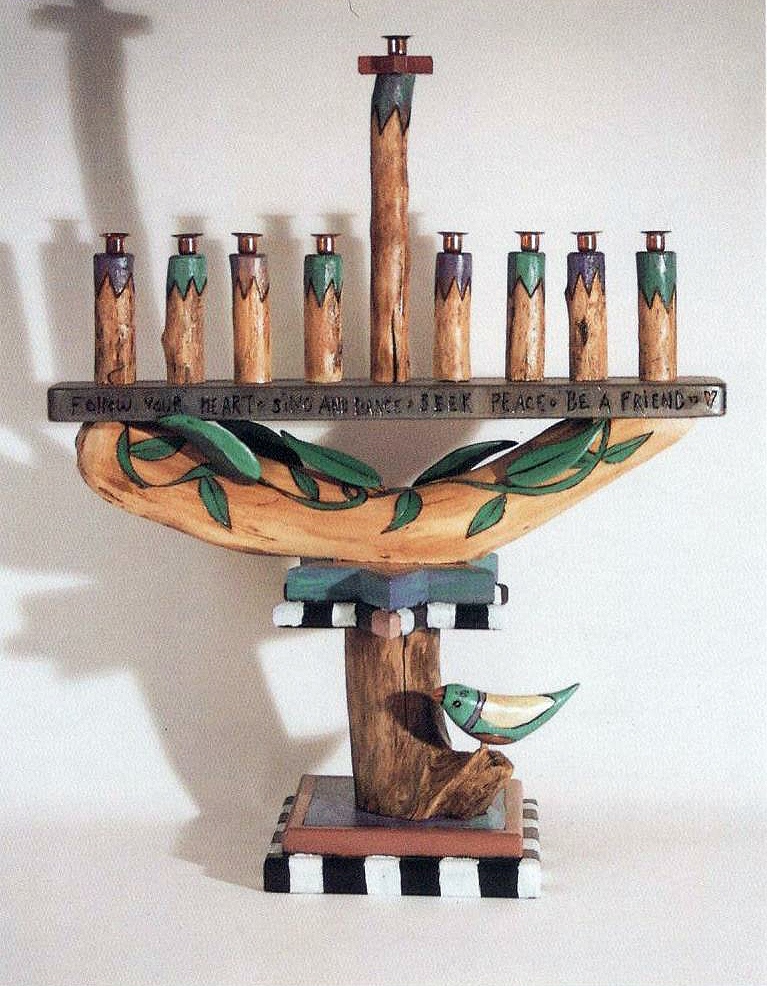 Menorah Gallery Breaking Matzo