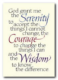 Lisa Frederiksen shares her thoughts on the Serenity Prayer