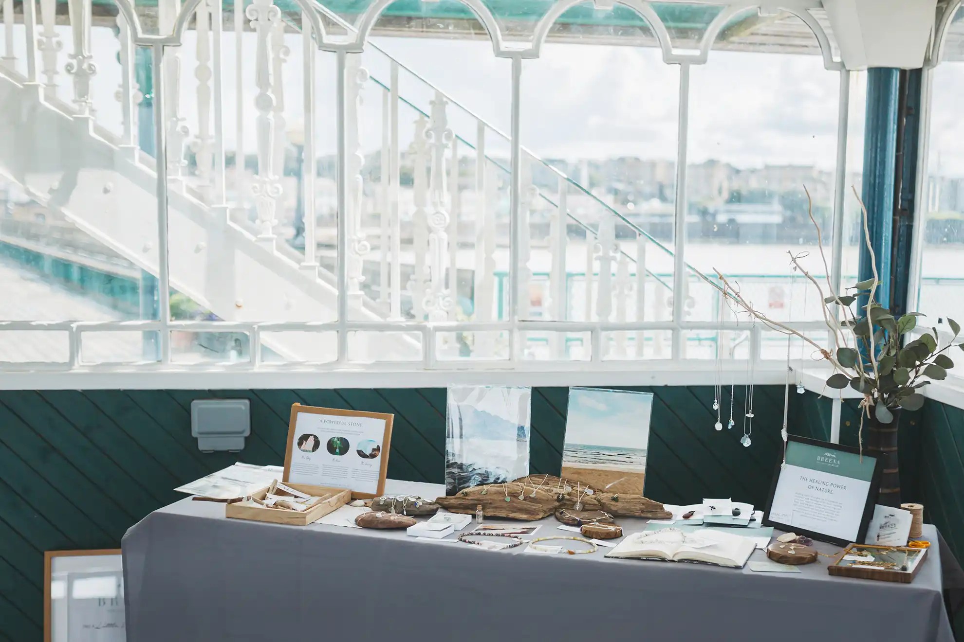 Breena Jewellery at Clevedon Pier Mini Market Fair