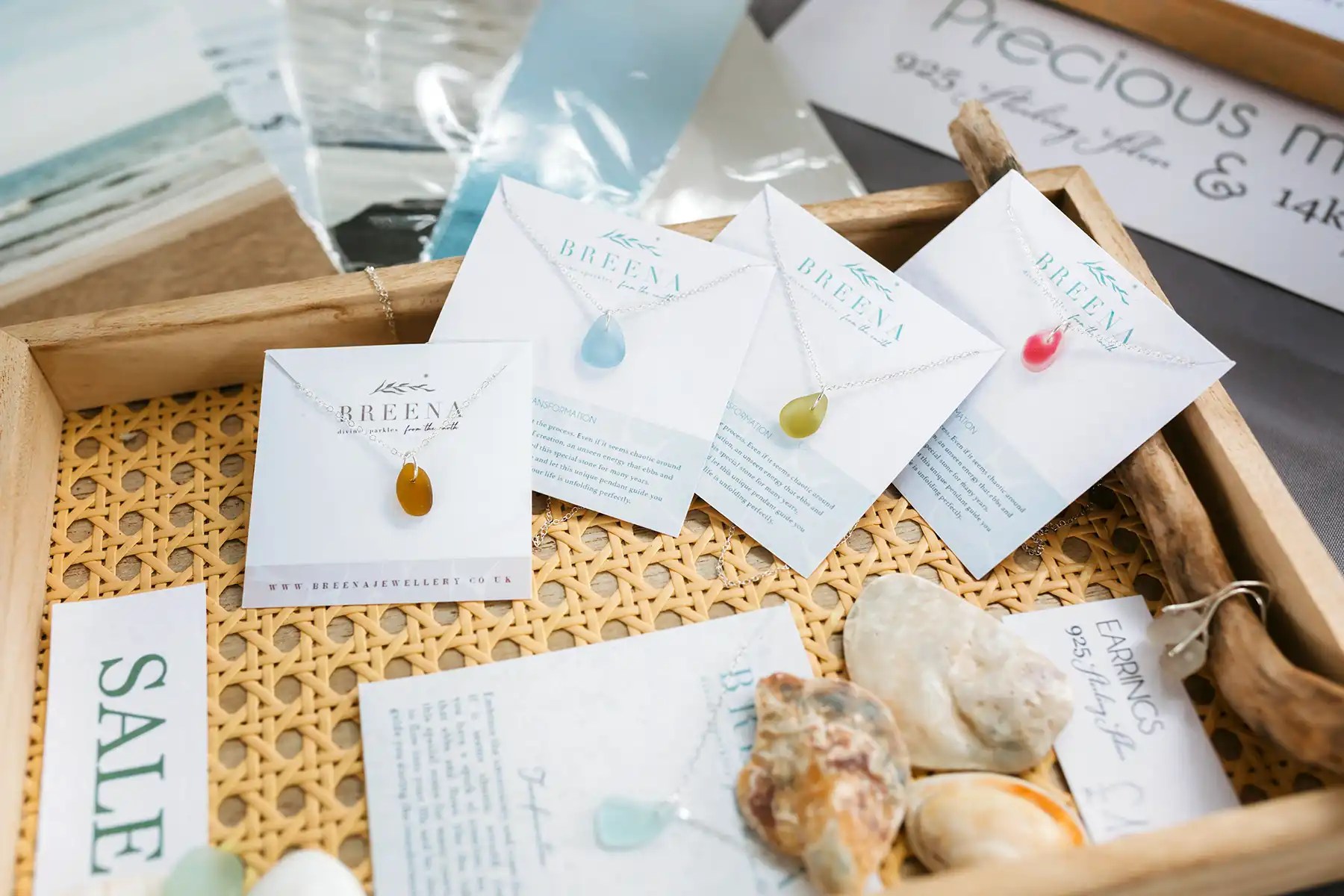 BREENA JEWELLERY, SEA GLASS JEWELLERY FROM PORTISHEAD