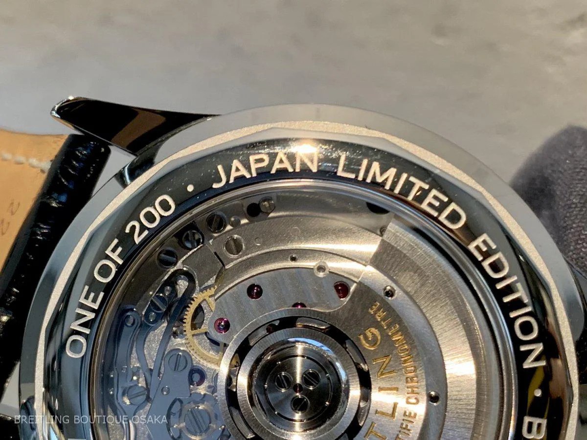残り僅か！日本限定仕様の”プレミエ B01 クロノグラフ 42 ブラック