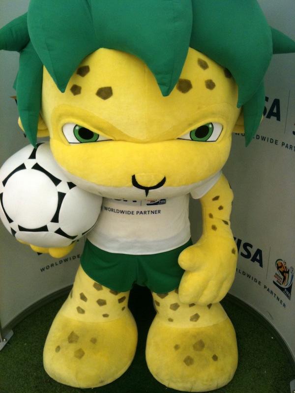 South African mascot...