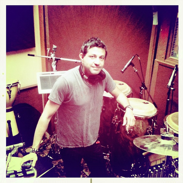 tracking with Ray on percussion...