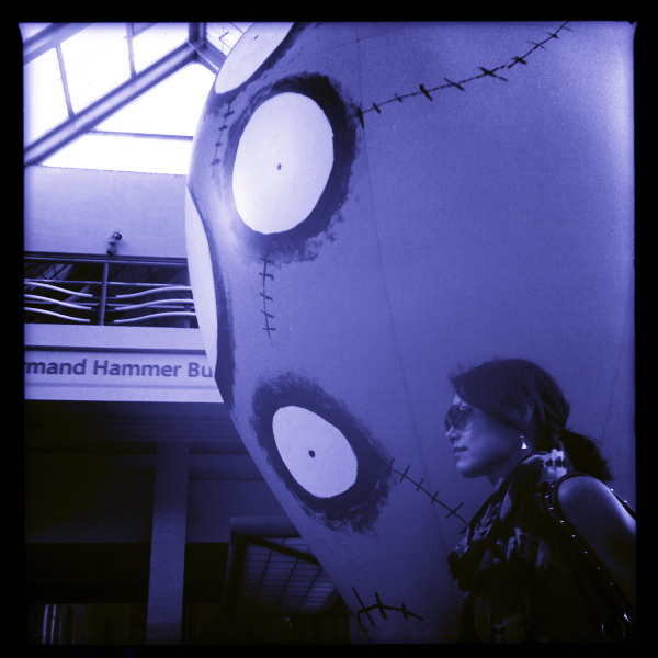 Tim Burton exhibit...