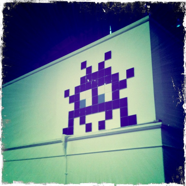 space invader...