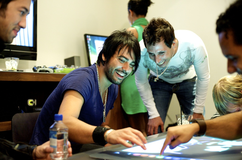 Beto making computer art...