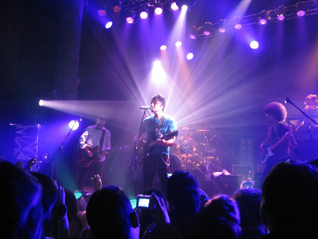 Beto and the band in Santiago, Chile... twice last year...