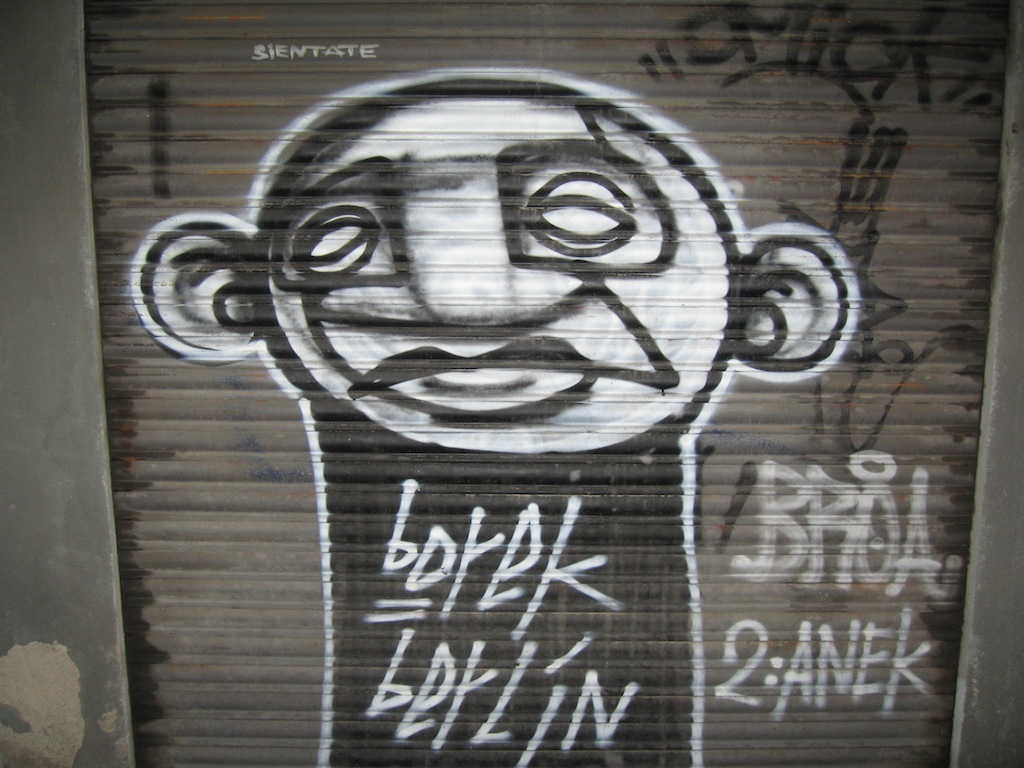 El Born graffiti...
