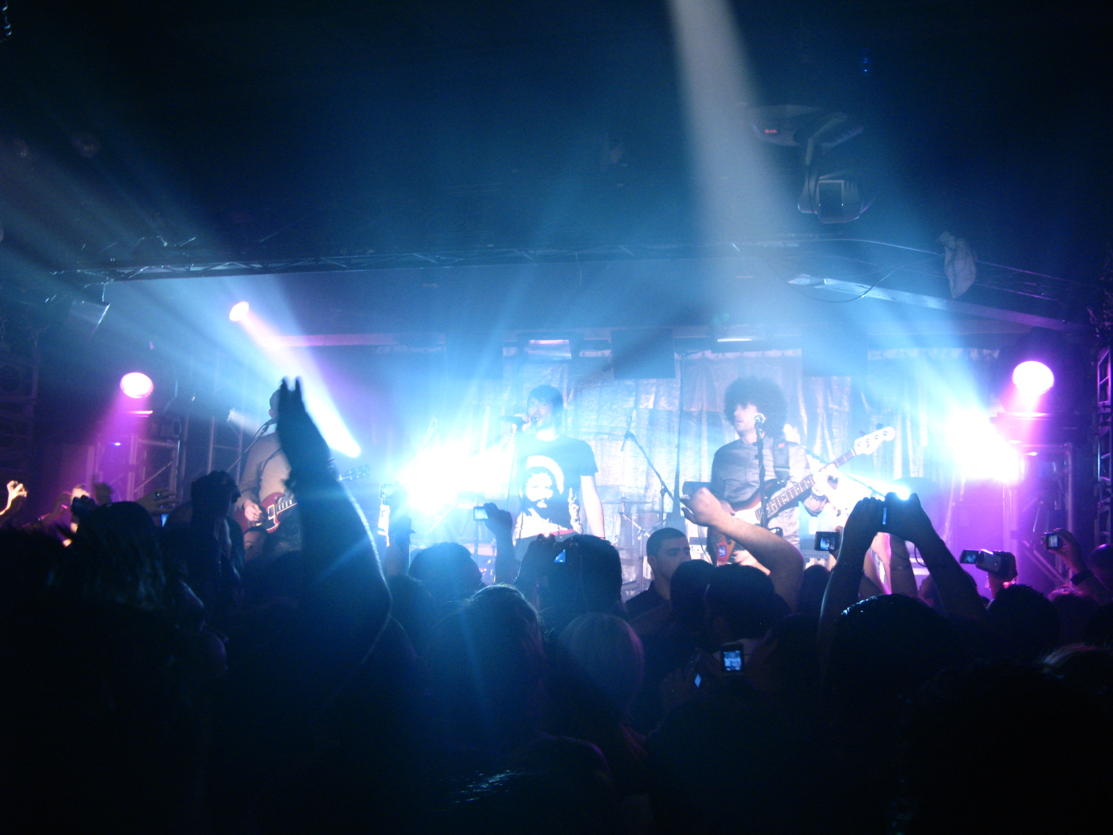 getting fancy with the light show...