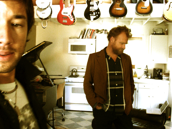 Brendan and Eric at Stampede Origin studio...