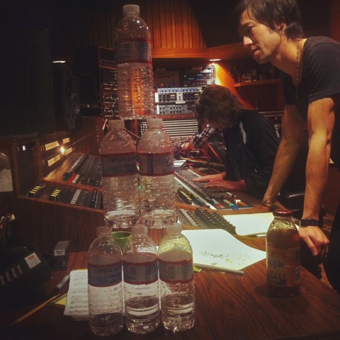 Julia Harriman at Sunset Sound...