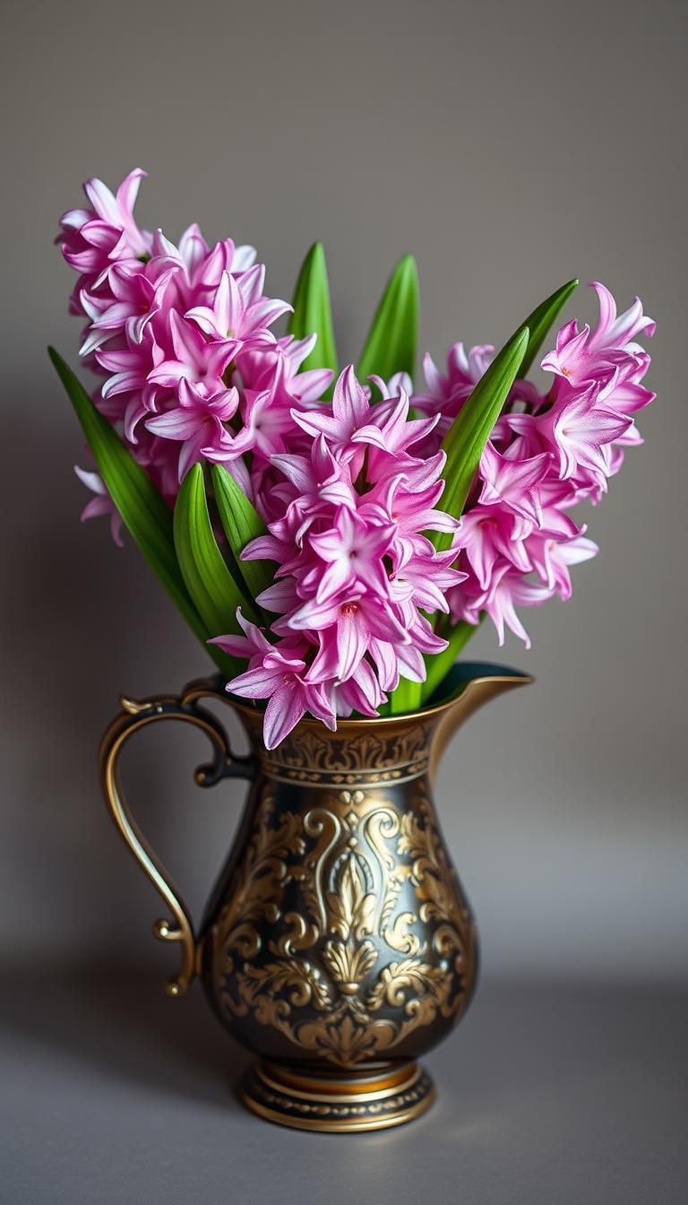 paper hyacinth flower tutorial